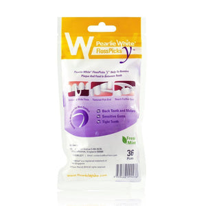 Pearlie White - Fresh Mint FlossPicks Y 36s (White) | CherryAffairs Singapore