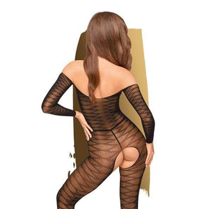 Penthouse - Dreamy Diva Sheer Crotchless Bodystocking Costume S-L (Black) Costumes 4061504005607 CherryAffairs
