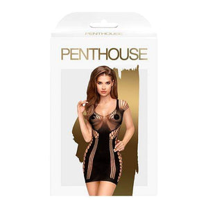 Penthouse - Juicy Poison Seamless Mini Dress XL (Black) Costumes 4061504005546 CherryAffairs