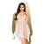 Penthouse - Naughty Doll Lace Babydoll with Thong Chemise S/M (White) Chemises 4061504006284 CherryAffairs