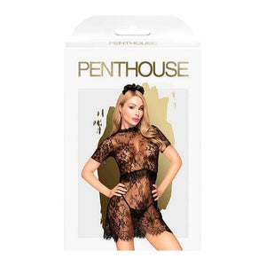 Penthouse - Poison Cookie Lace Dress with Thong L/XL (Black) Costumes 4061504005775 CherryAffairs
