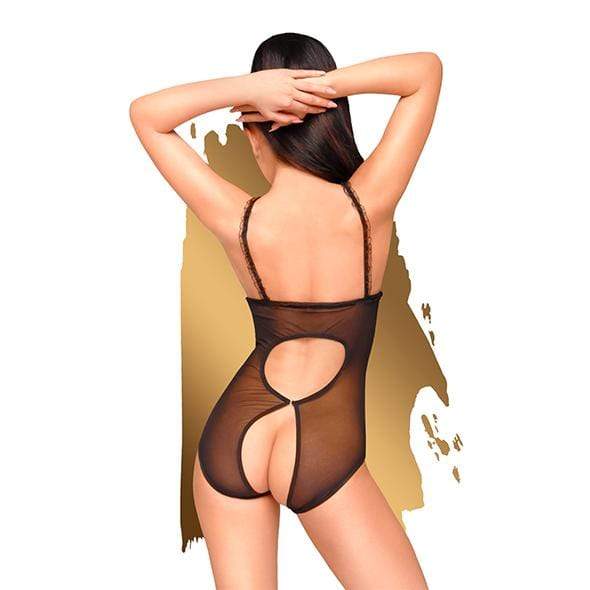 Penthouse - Turned On Cupless Playsuit Costume M/L (Black) Costumes 411210567 CherryAffairs