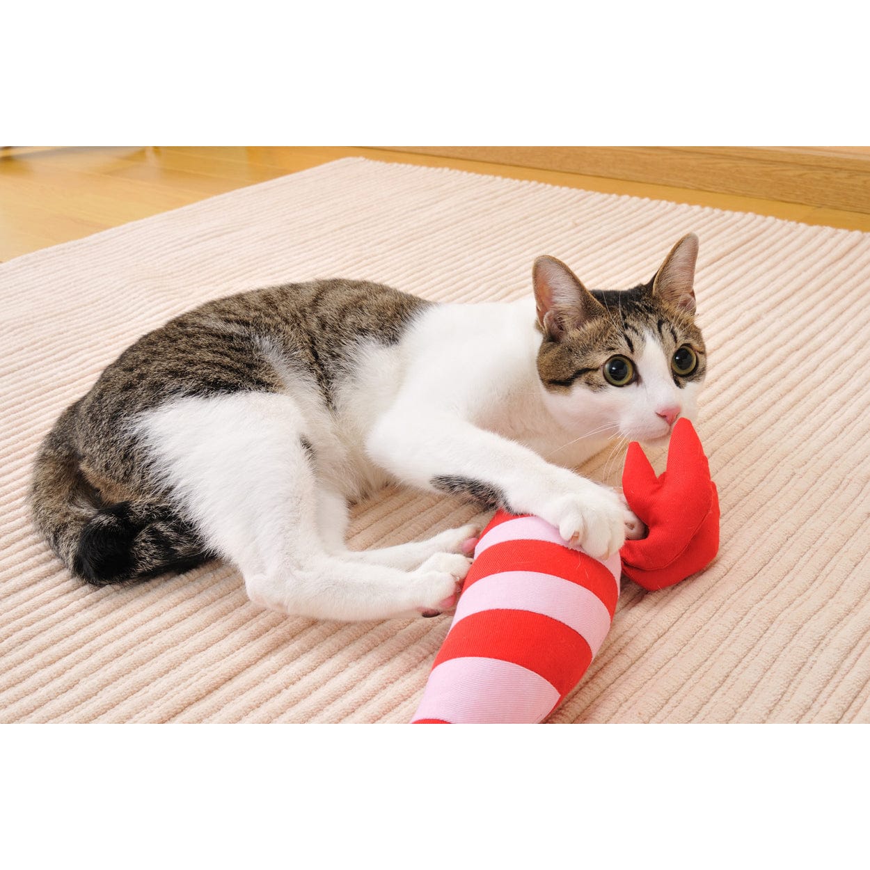 Petio Addmate - Kerigurumi Shrimp Cat Stuffed Toys Cat Toys CherryAffairs