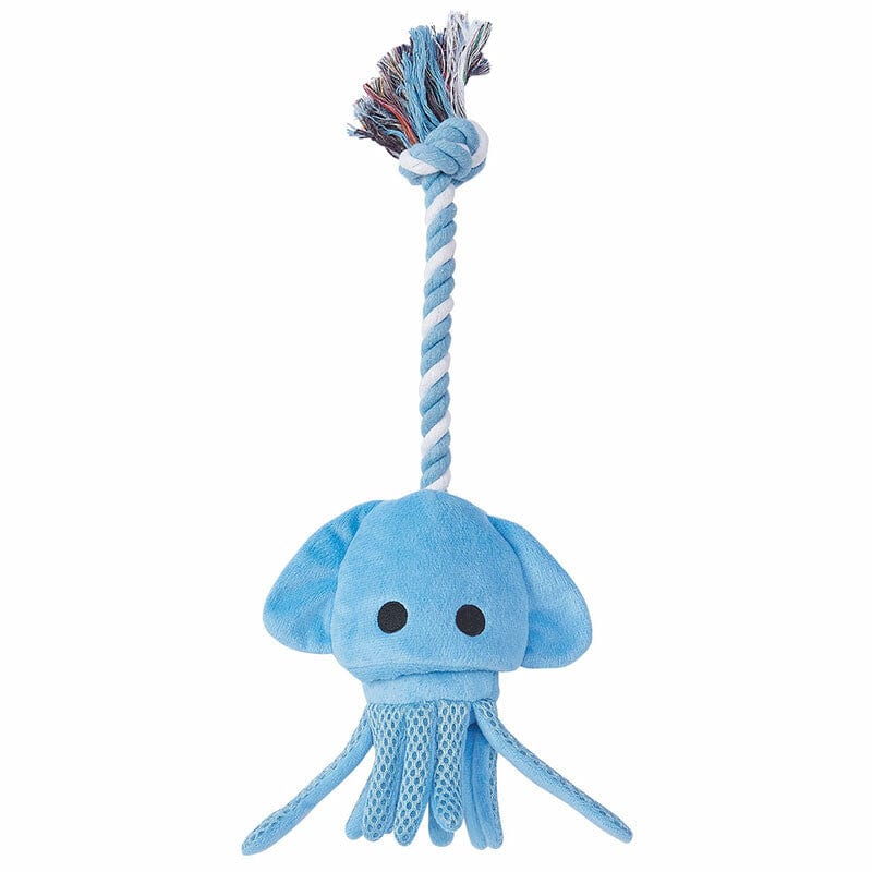 Petio Admate - Sturdy Rope Dog Toy Squid (Blue) Dog Toys 4903588272158 CherryAffairs