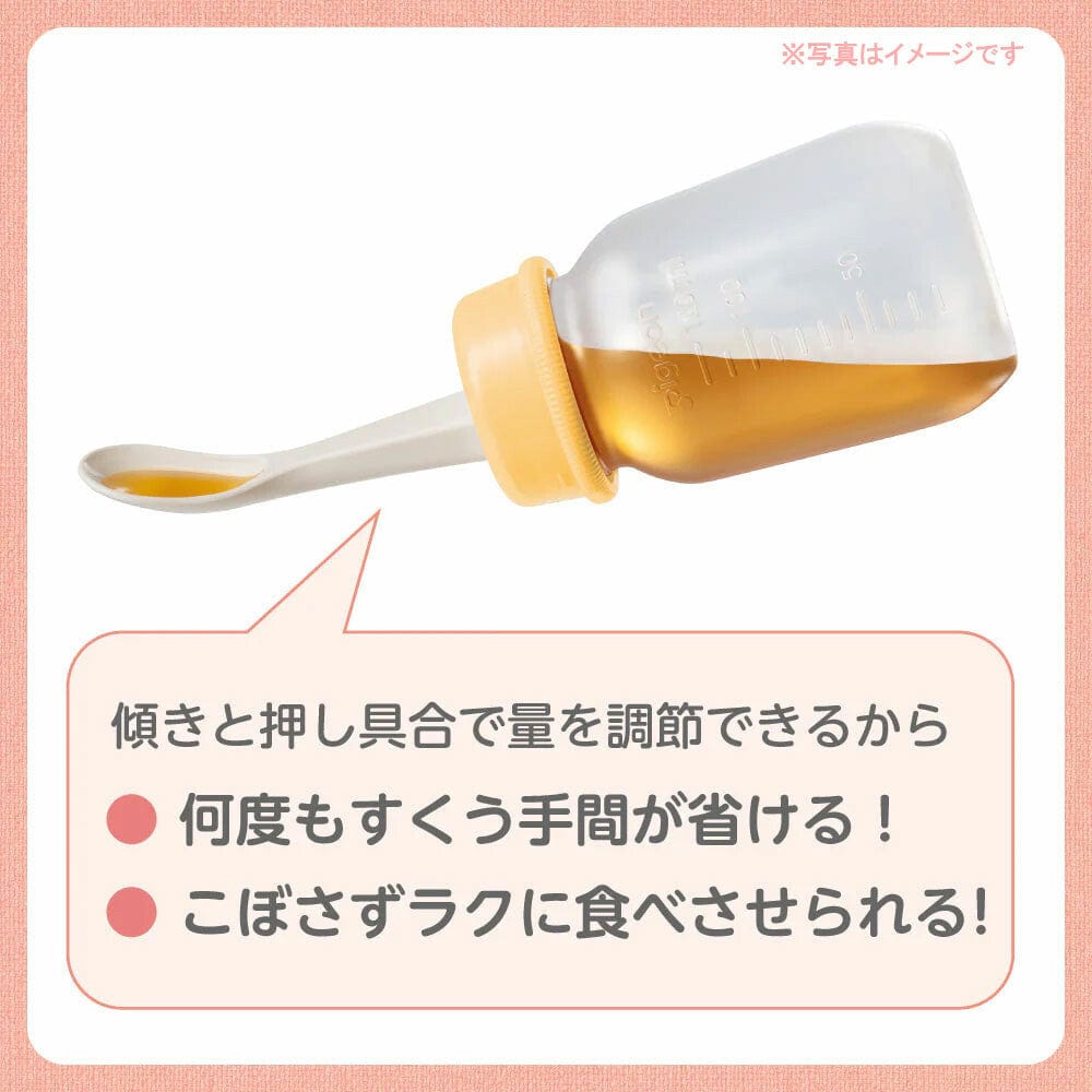 Pigeon - Baby Weaning Spoon Squeezable Bottles Baby Spoon 4902508181310 CherryAffairs