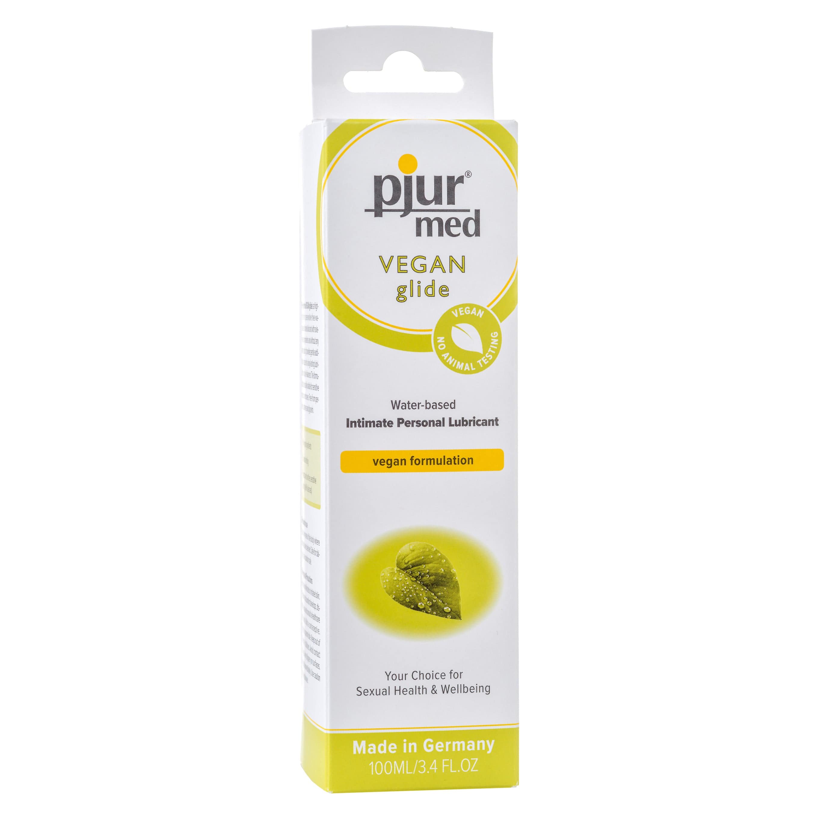 Pjur - Med Vegan Glide Water Based Intimate Personal Lubricant 100ml Lube (Water Based) 827160111373 CherryAffairs