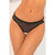 Rene Rofe - Exquisite Trap Crotchless Panty S/M (Black) Crotchless Panties 017036772689 CherryAffairs