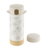 Richell - 2 Way Stainless Steel Slim Water Bottle Mug Tumblr Baby Water Bottle 4945680200165 CherryAffairs