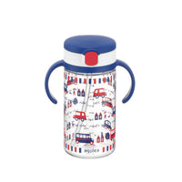Richell - Aqulea Clear Tritan Sippy Straw Baby Water Bottle Mug Baby Water Bottle 4973655220160 CherryAffairs