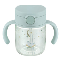 Richell - Axstars Baby Straw Cup Clear Tritan Training Water Bottle Mug Baby Water Bottle 4945680204422 CherryAffairs