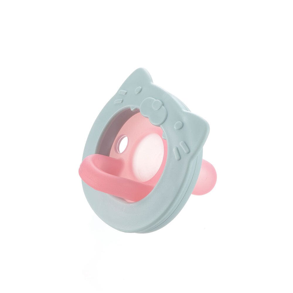 Richell - Susetsu Lab New Born Baby Silicone Pacifier with Storage Case Baby Pacifiers 4945680204064 CherryAffairs