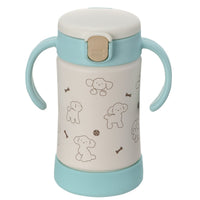 Richell - T.L.I Baby Insulated Stainless Steel Sippy Cup Water Bottle Mug Baby Water Bottle 4945680203593 CherryAffairs