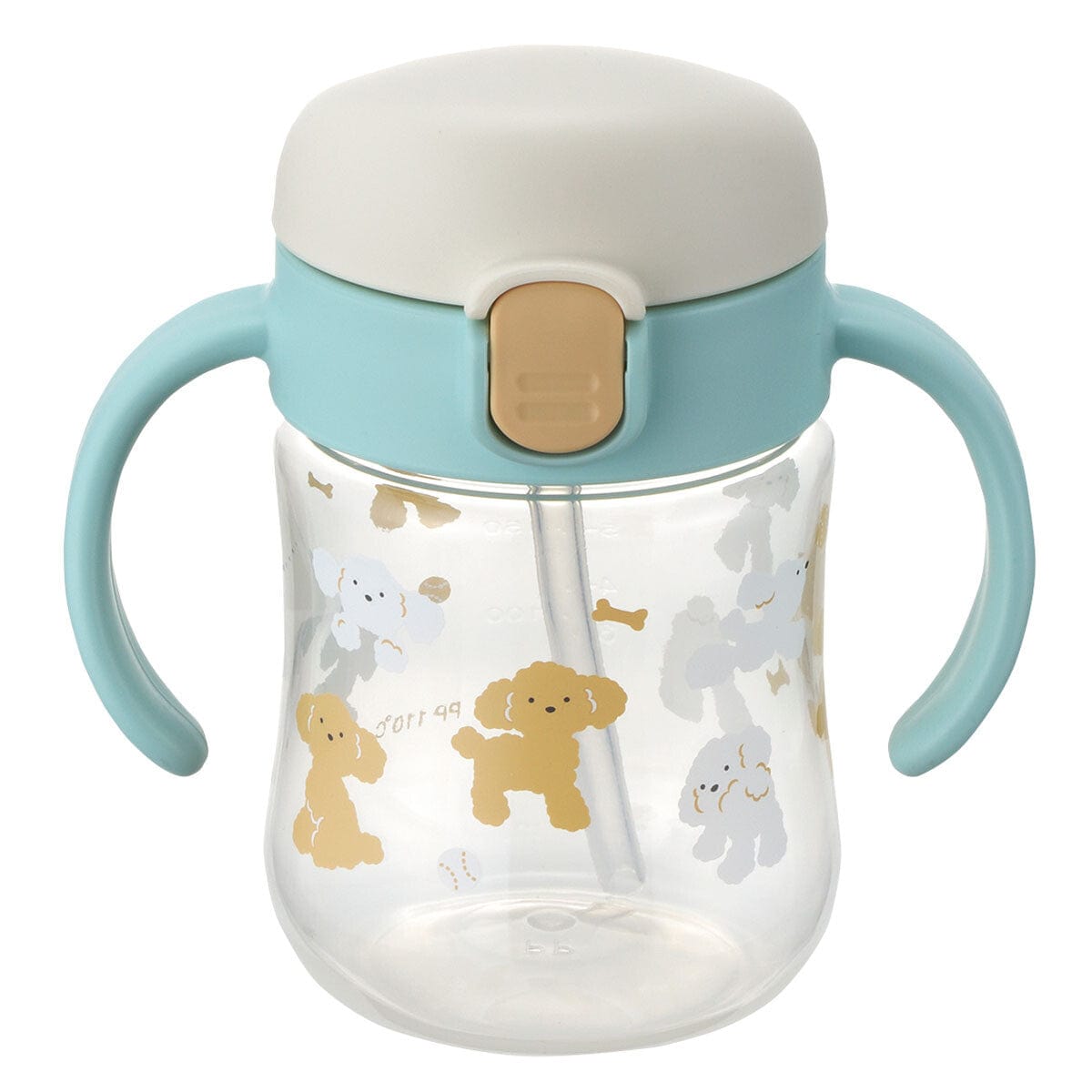 Richell - T.L.I Baby Stage 1 Try Sippy Spout Clear Training Water Bottle Mug Baby Water Bottle 4945680203500 CherryAffairs