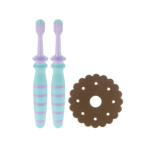 Richell - T.L.I Try Chopstick Baby Toothbrush (2 Pieces) Baby Toothbrush 4945680201117 CherryAffairs