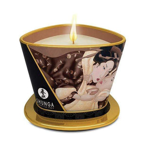 Shunga - Erotic Art Massage Candle Excitation Intoxicating Chocolate 5.7oz Massage Candle 269243126 CherryAffairs