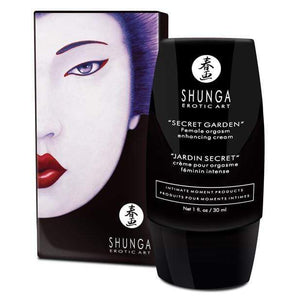 Shunga - Secret Garden Aphrodisia Femal Orgasm Enhancing Cream for Her 1 oz | Zush.sg