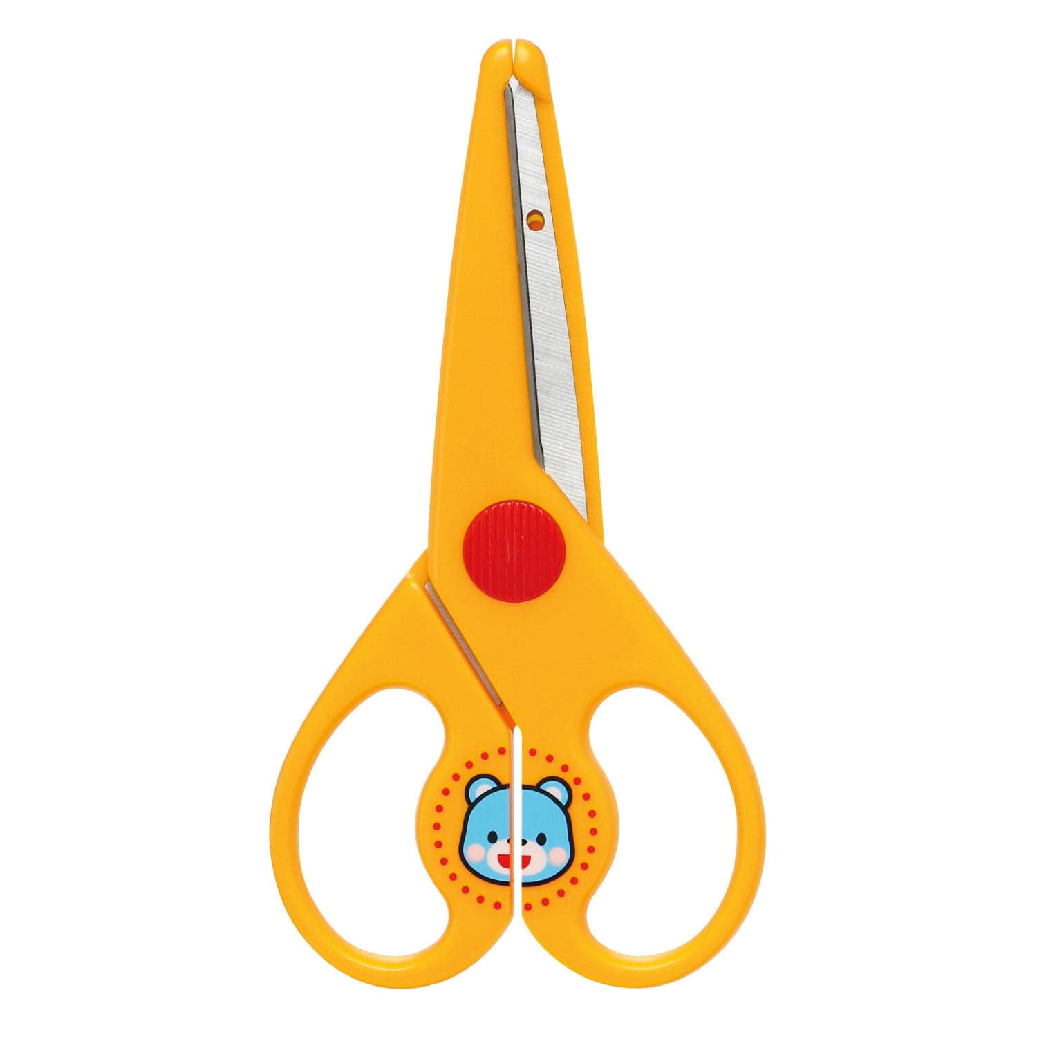 Silver Bird - Toddler's Practice Safety Scissors Kamikirikun (Yellow) Kids Stationary 4973107045785 CherryAffairs