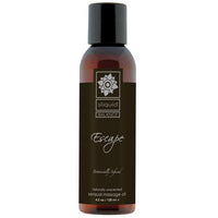 Sliquid - Balance Naturally Unscented Escape Massage Oil 4.2 oz | Zush.sg