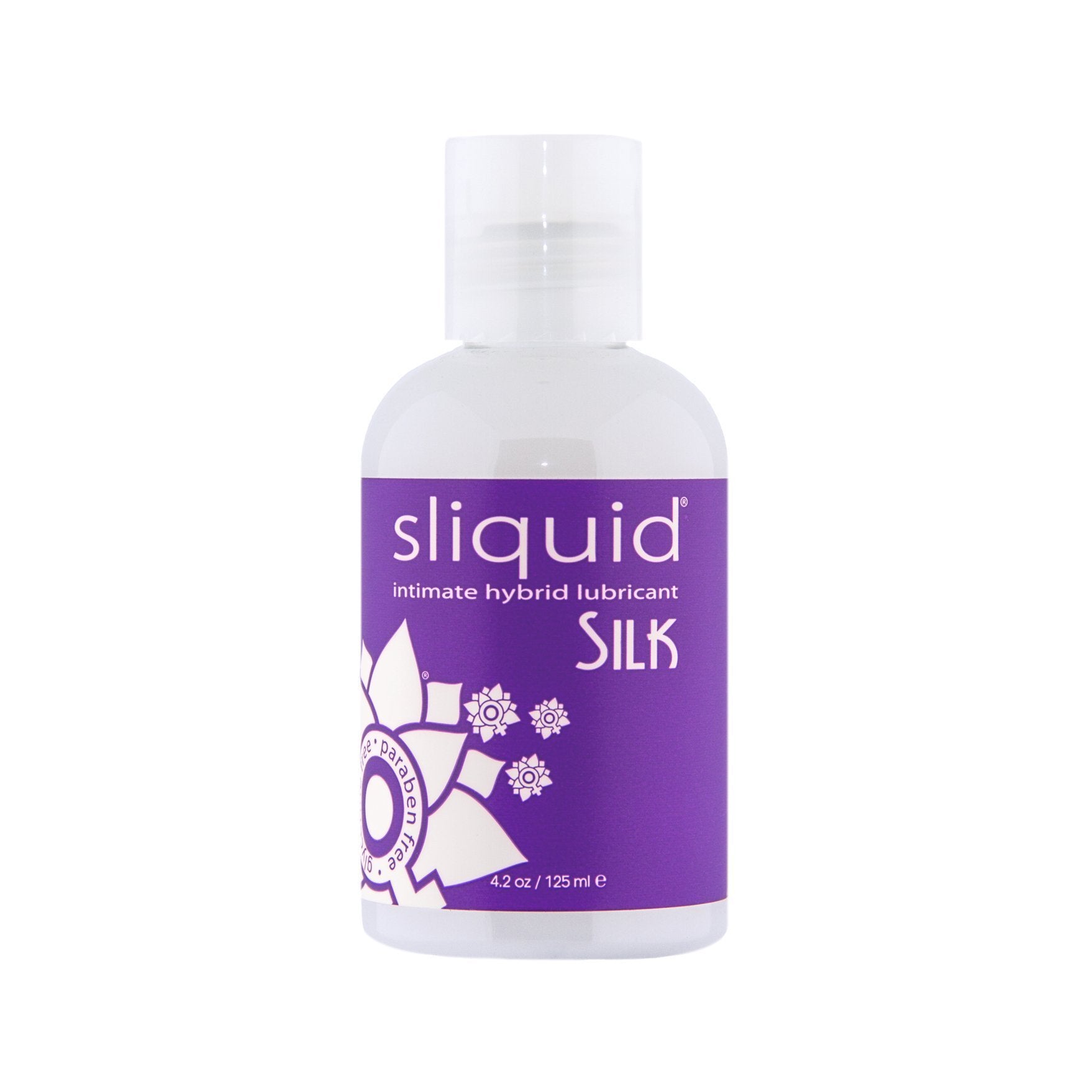 Sliquid - Silk Hybrid Naturals Lubricant Bottle 4.2 oz (Lube) | Zush.sg