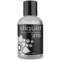 Sliquid - Silver Naturals Silicone Lubricant Bottle 4.2 oz (Lube) | Zush.sg