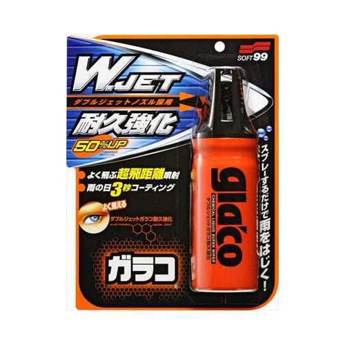 Soft99 - Glaco W Jet Strong Enhanced Durability Car Water Repellent Spray Bottle Car Wash Cleaners 4975759041696 CherryAffairs