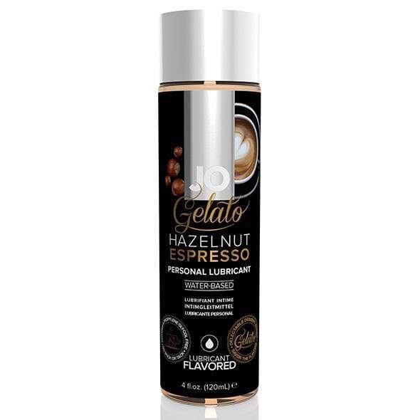 System JO - Gelato Hazelnut Espresso Flavored Water Based Personal Lubricant 120ml | Zush.sg