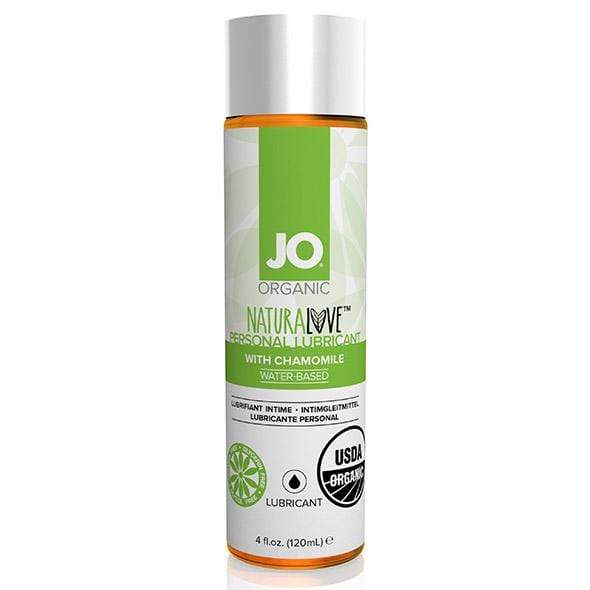 System JO - Organic NaturaLove  Water Based Personal Lubricant with Chamomile 120ml | Zush.sg