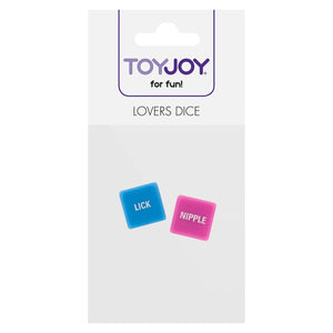 ToyJoy - Lovers Dice (Pink/Blue) | Zush.sg