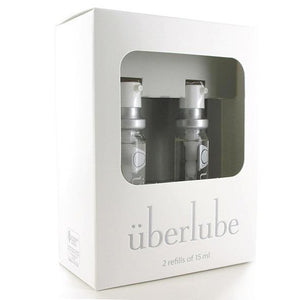 Uberlube - Silicone Lubricant Travel 2 Refills 15ml (Clear) Lube (Silicone Based) Singapore