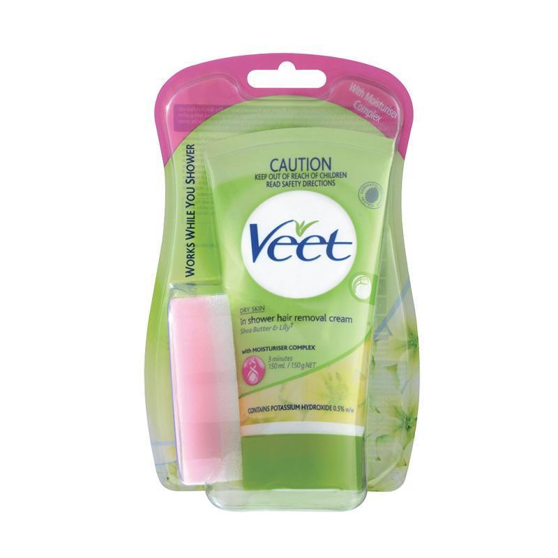 Veet - In Shower Hair Removal Cream for Dry Skin 150 g | Zush.sg