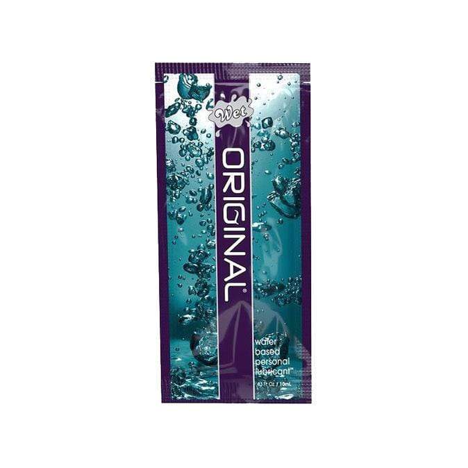 Wet - Original Water Based Gel Personal Lubricant 10ml (Green) | Zush.sg Wet - Original Water Based Gel Personal Lubricant 10ml (Green) | Zush.sg