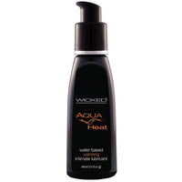 Wicked - Aqua Heat Waterbased Warming Lubricant 2oz | Zush.sg