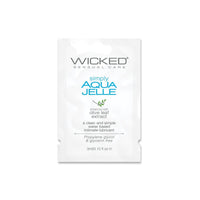 Wicked - Simply Aqua Jelle Water Based Lubricant Sachet 3ml Lube (Water Based) 713079911107 CherryAffairs